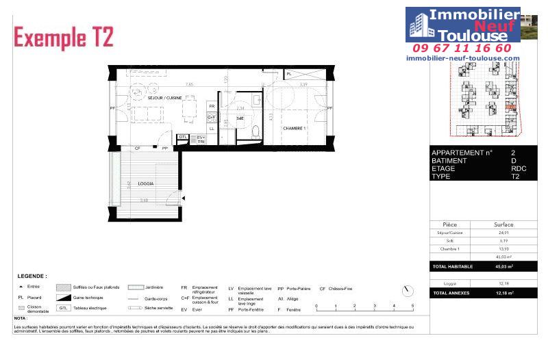 Appartements neufs à Blagnac Andromede - Programmes immobiliers neufs GGL little sunshine