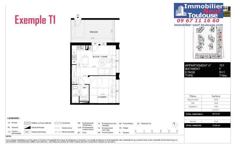 Appartements neufs à Blagnac Andromede - Programmes immobiliers neufs GGL little sunshine
