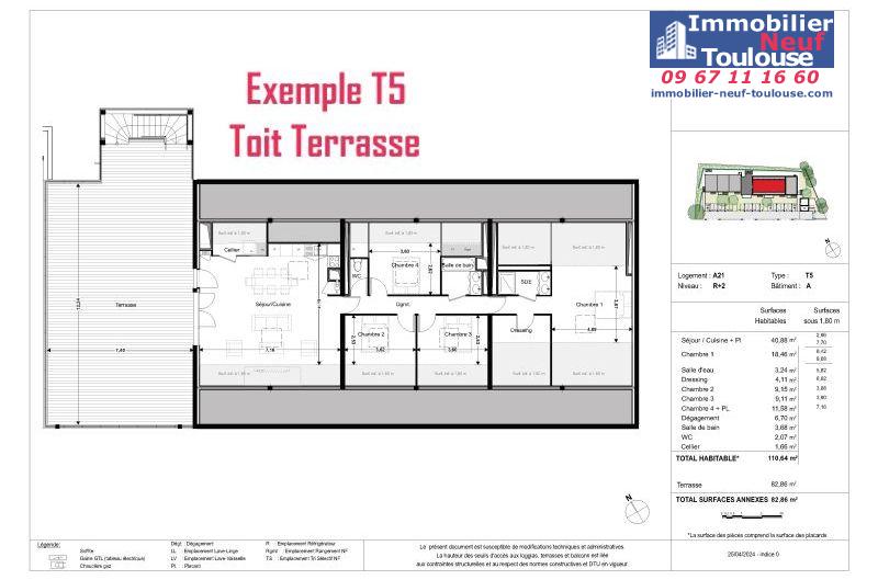 Appartements neufs à Montrabe - Programmes immobiliers neufs Promomidi Le DOMAINE DU ROUVRE /