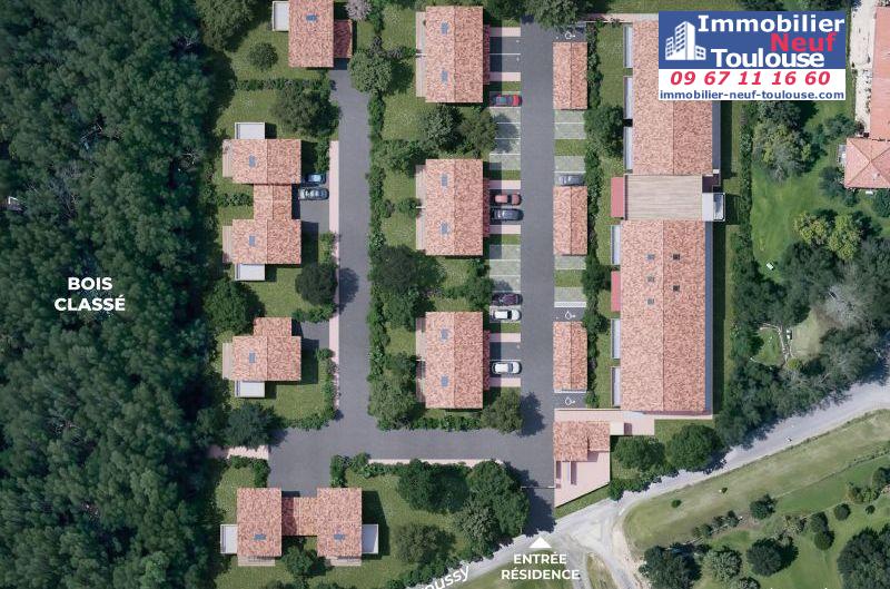 Appartements neufs à Montrabe - Programmes immobiliers neufs Promomidi Le DOMAINE DU ROUVRE /