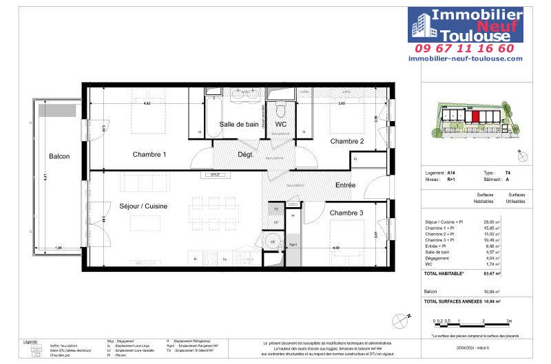 Appartements neufs à Montrabe - Programmes immobiliers neufs Promomidi Le DOMAINE DU ROUVRE /