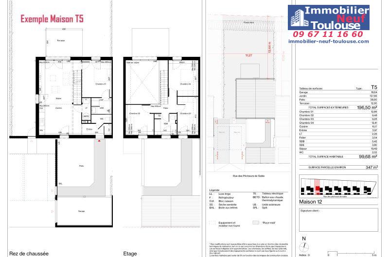 Maisons neuves à Seilh - Programmes immobiliers neufs Imodeus les Jardins DE L’ANNONCIATION