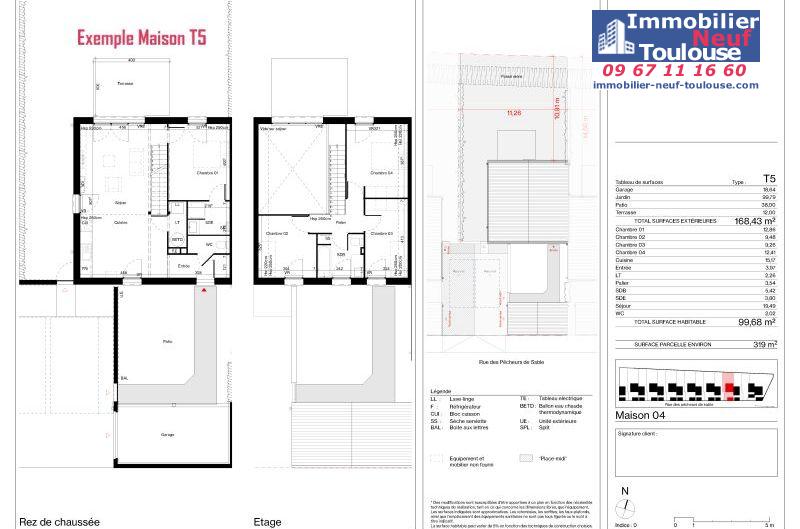 Maisons neuves à Seilh - Programmes immobiliers neufs Imodeus les Jardins DE L’ANNONCIATION