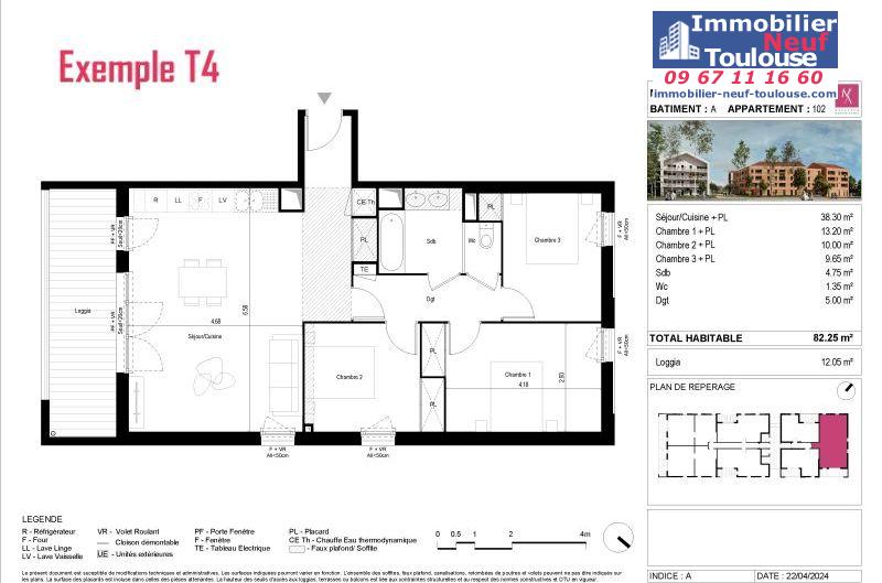 Appartements neufs à L'union - Programmes immobiliers neufs Sogeprom coeur l'union