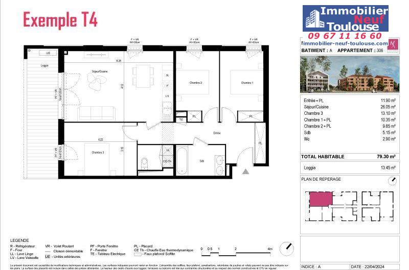 Appartements neufs à L'union - Programmes immobiliers neufs Sogeprom coeur l'union