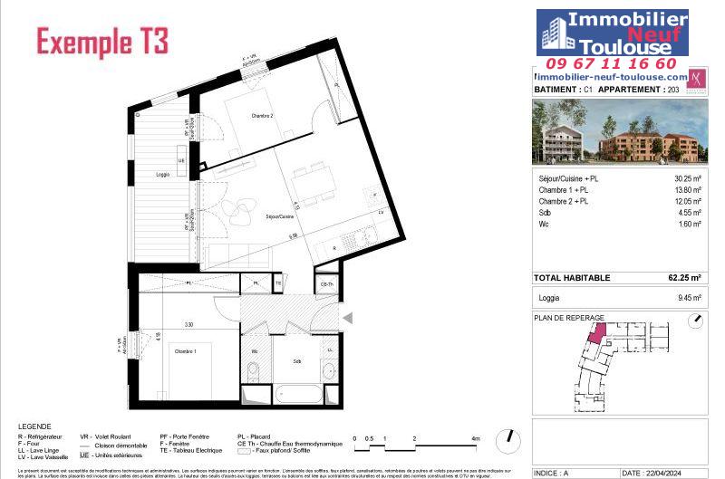 Appartements neufs à L'union - Programmes immobiliers neufs Sogeprom coeur l'union