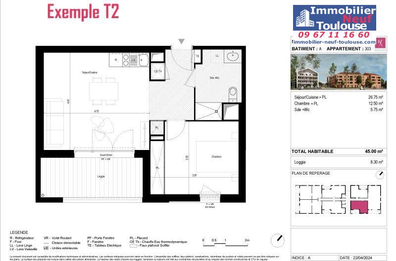 Appartements neufs à L'union - Programmes immobiliers neufs Sogeprom coeur l'union
