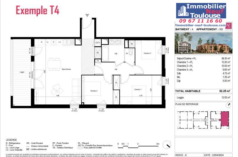 Appartements neufs à L'union - Programmes immobiliers neufs Sogeprom coeur l'union