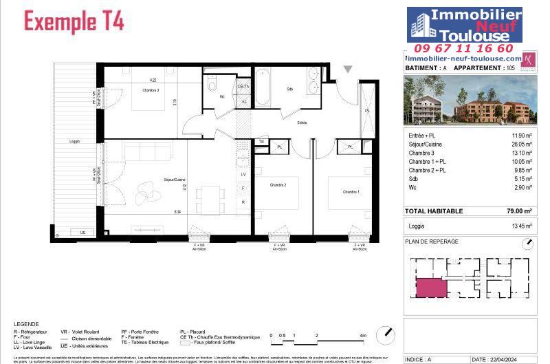 Appartements neufs à L'union - Programmes immobiliers neufs Sogeprom coeur l'union
