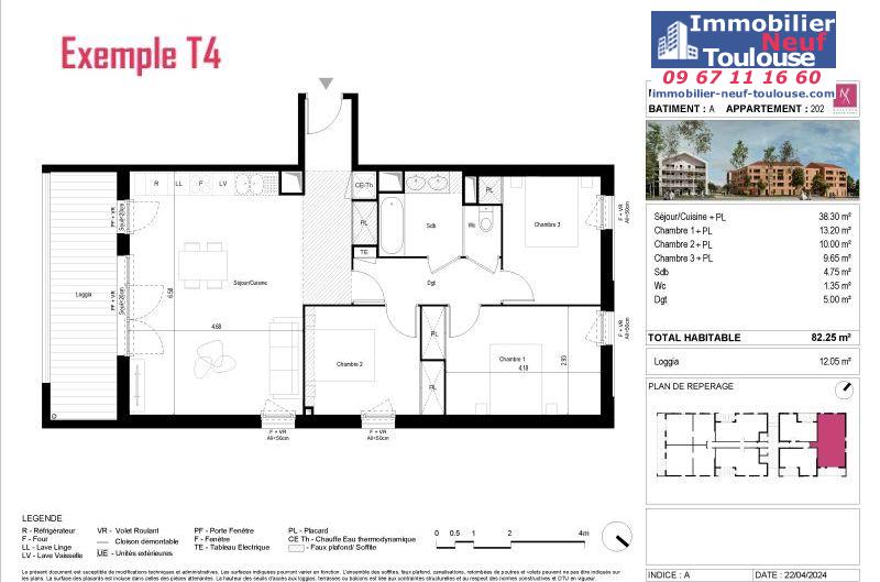 Appartements neufs à L'union - Programmes immobiliers neufs Sogeprom coeur l'union