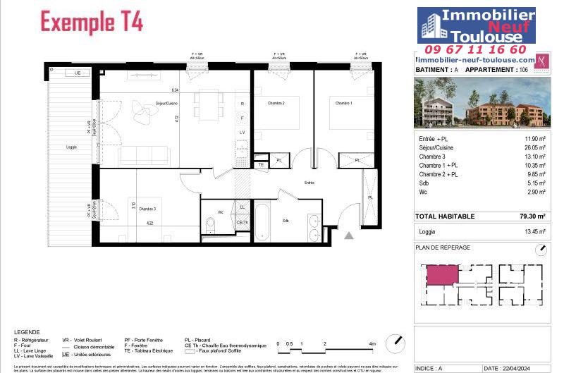 Appartements neufs à L'union - Programmes immobiliers neufs Sogeprom coeur l'union