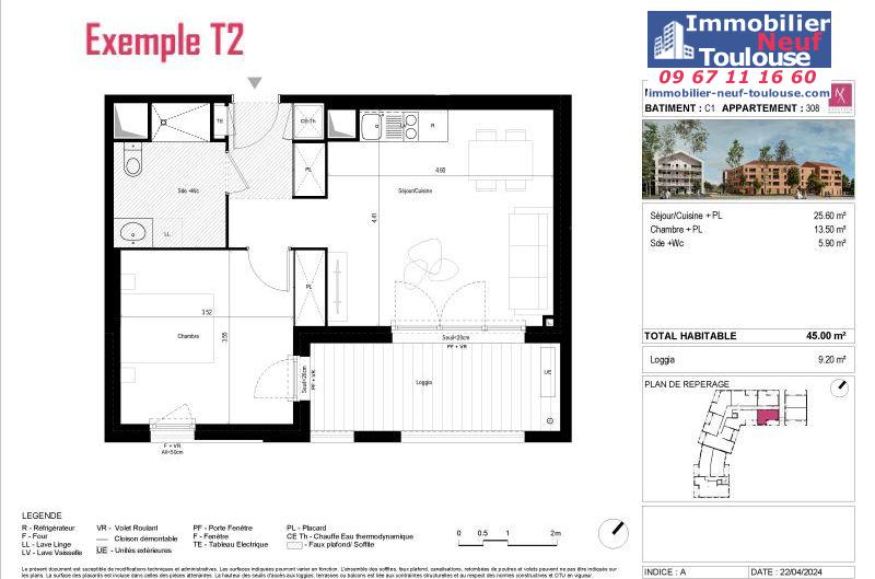 Appartements neufs à L'union - Programmes immobiliers neufs Sogeprom coeur l'union