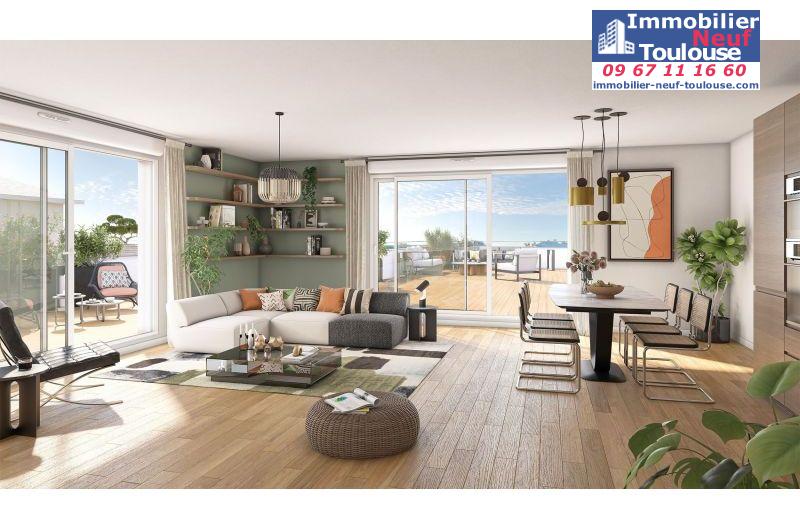 Appartements neufs à Toulouse Lalande - Programmes immobiliers neufs Greencity PAVILLON FLORA