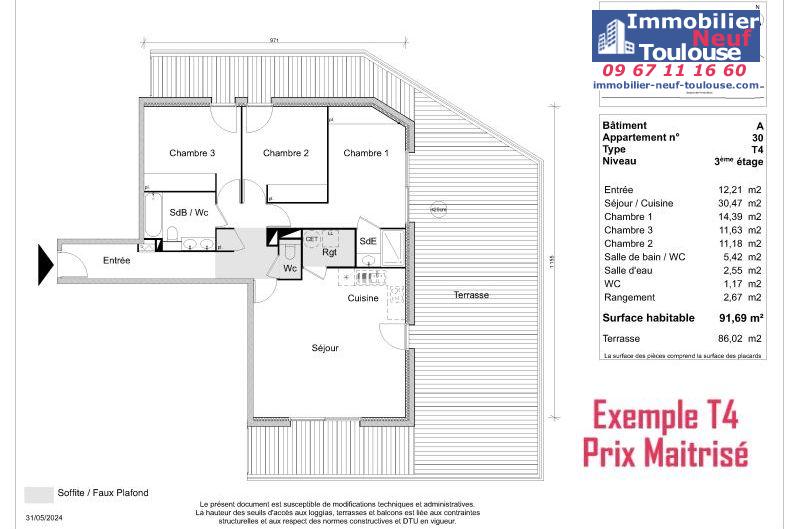 Appartements neufs à Toulouse Lalande - Programmes immobiliers neufs Greencity PAVILLON FLORA