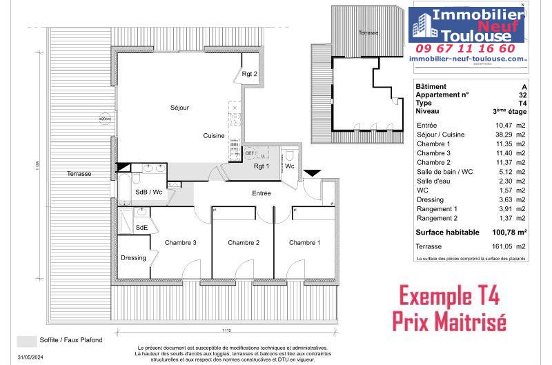 Appartements neufs à Toulouse Lalande - Programmes immobiliers neufs Greencity PAVILLON FLORA