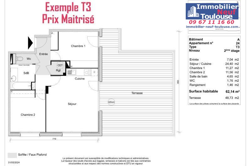 Appartements neufs à Toulouse Lalande - Programmes immobiliers neufs Greencity PAVILLON FLORA