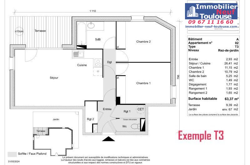 Appartements neufs à Toulouse Lalande - Programmes immobiliers neufs Greencity PAVILLON FLORA
