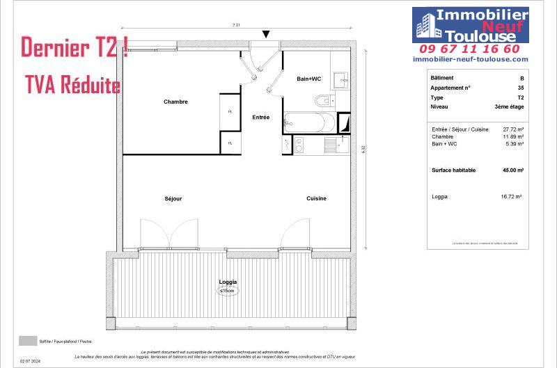 Appartements neufs à Toulouse Empalot - Programmes immobiliers neufs Greencity CLEMENCIA