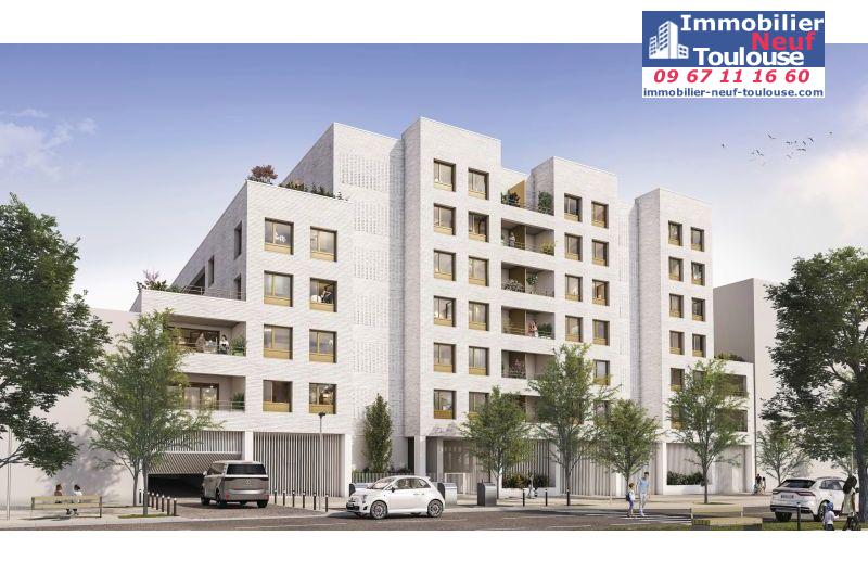 Appartements neufs à Toulouse Empalot - Programmes immobiliers neufs Greencity CLEMENCIA
