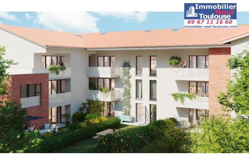 Appartements neufs à Toulouse Barrière De Paris - Programmes immobiliers neufs Prism Patio Minimes résidence