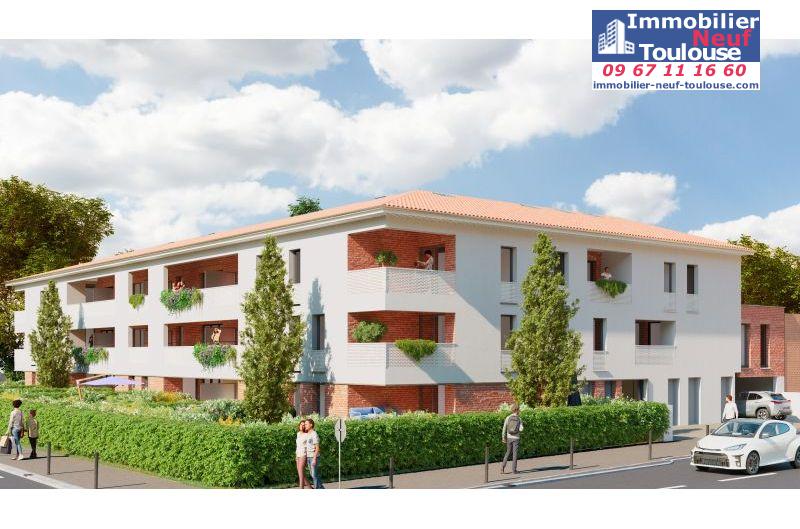 Appartements neufs à Toulouse Barrière De Paris - Programmes immobiliers neufs Prism Patio Minimes résidence