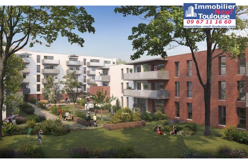 Appartements neufs à Toulouse BorderougeTrois Cocus - Programmes immobiliers neufs Sporting L'OUSTAL //