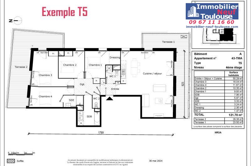 Appartements neufs à Toulouse Borderouge - Programmes immobiliers neufs Habitat particulier L'Allée des sens