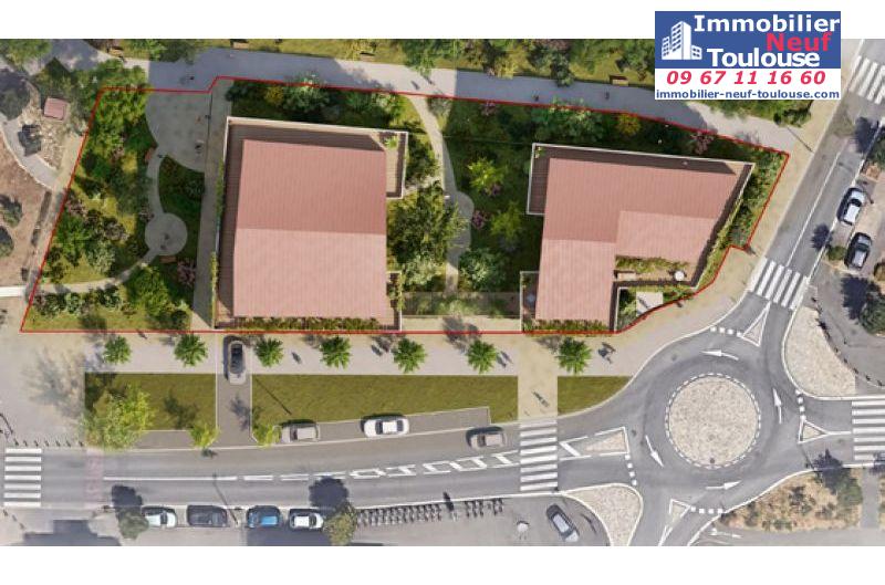 Appartements neufs à Toulouse Borderouge - Programmes immobiliers neufs Habitat particulier L'Allée des sens