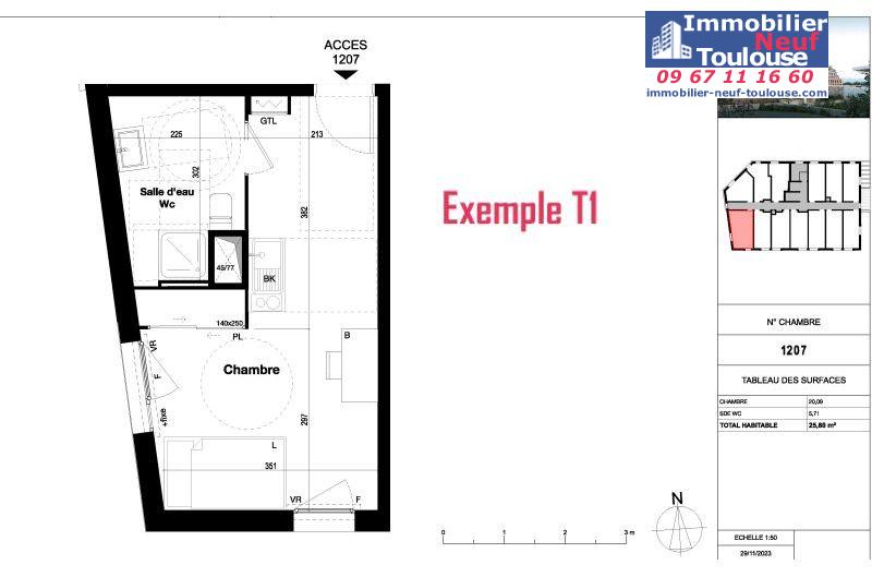 Studios étudiant LMNP Toulouse Jolimont - Programmes immobiliers neufs Nexity LE CAMPUS MY JOLIMONT