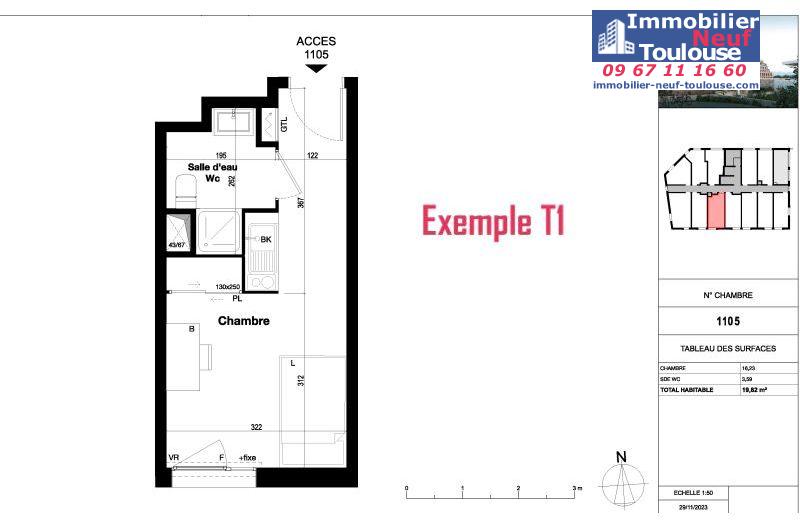 Studios étudiant LMNP Toulouse Jolimont - Programmes immobiliers neufs Nexity LE CAMPUS MY JOLIMONT