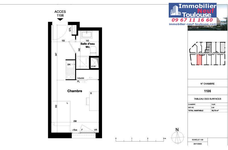 Studios étudiant LMNP Toulouse Jolimont - Programmes immobiliers neufs Nexity LE CAMPUS MY JOLIMONT