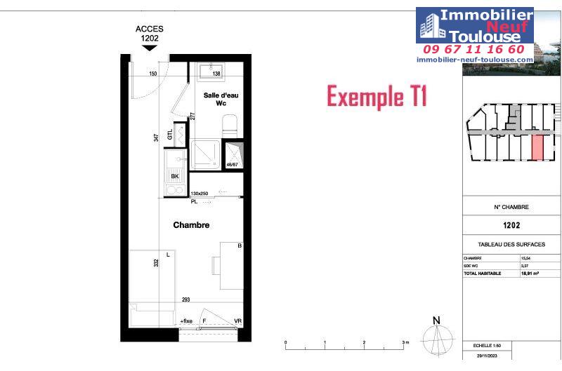 Studios étudiant LMNP Toulouse Jolimont - Programmes immobiliers neufs Nexity LE CAMPUS MY JOLIMONT