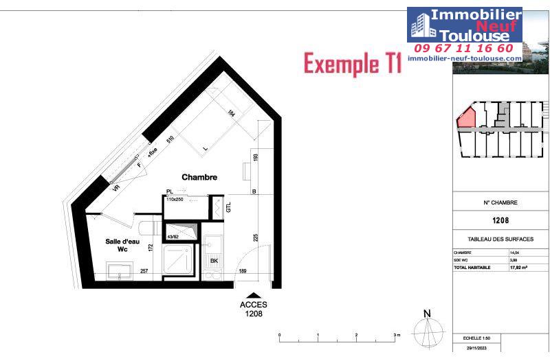 Studios étudiant LMNP Toulouse Jolimont - Programmes immobiliers neufs Nexity LE CAMPUS MY JOLIMONT