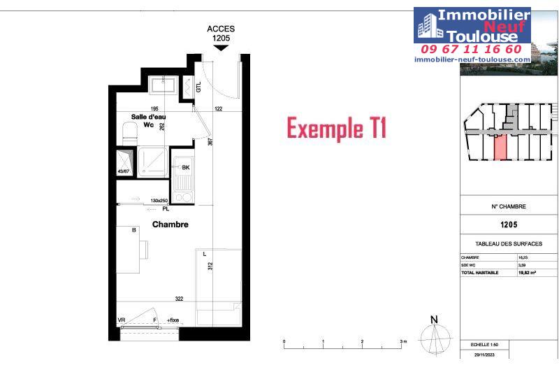 Studios étudiant LMNP Toulouse Jolimont - Programmes immobiliers neufs Nexity LE CAMPUS MY JOLIMONT