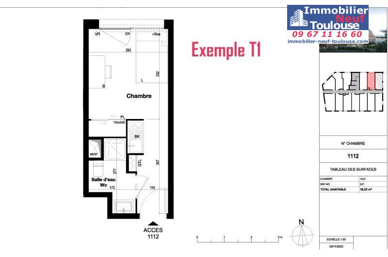 Studios étudiant LMNP Toulouse Jolimont - Programmes immobiliers neufs Nexity LE CAMPUS MY JOLIMONT