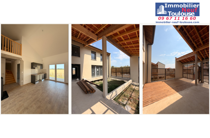 Maisons neuves à Fenouillet - Programmes immobiliers neufs Eclisse Passerelles