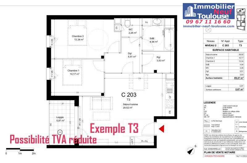 Appartements neufs à Toulouse Mirail - Programmes immobiliers neufs Bouygues Immobilier Fakto