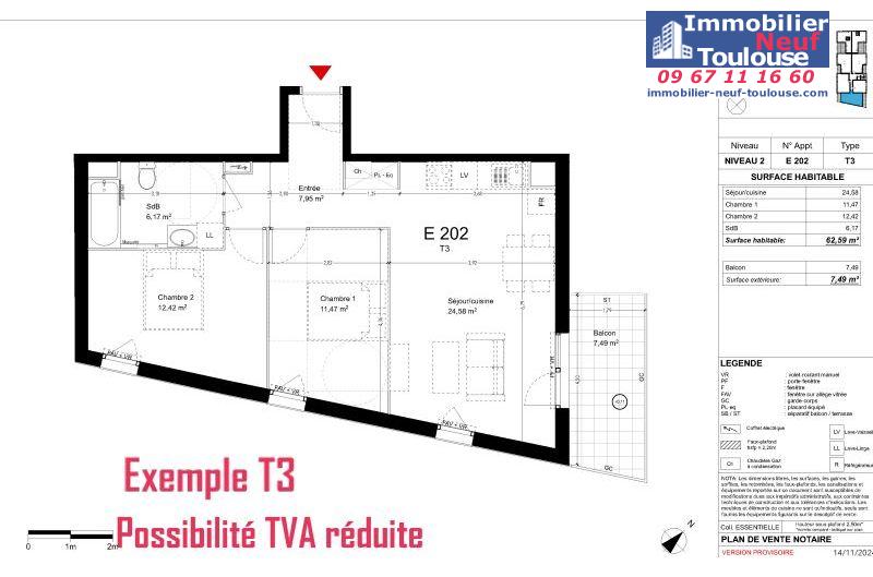 Appartements neufs à Toulouse Mirail - Programmes immobiliers neufs Bouygues Immobilier Fakto