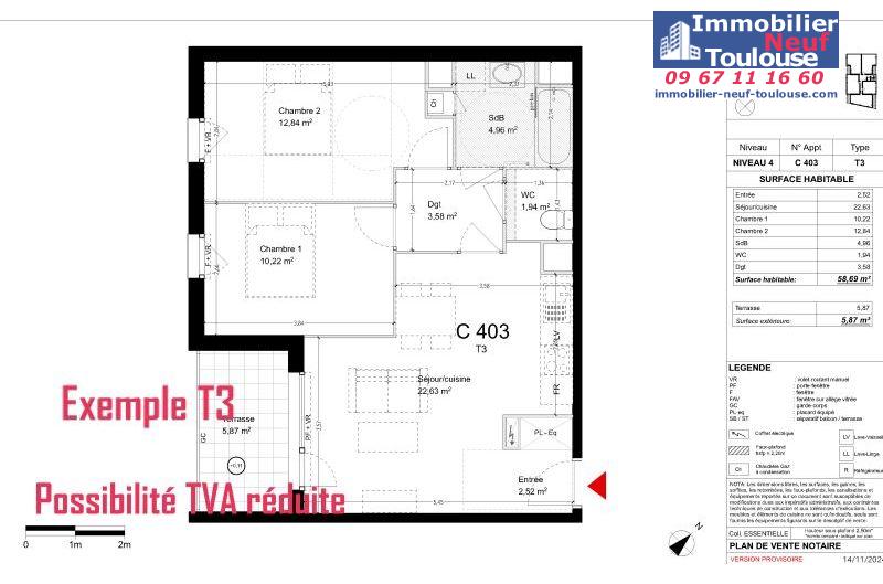 Appartements neufs à Toulouse Mirail - Programmes immobiliers neufs Bouygues Immobilier Fakto