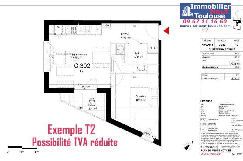 Appartements neufs à Toulouse Mirail - Programmes immobiliers neufs Bouygues Immobilier Fakto