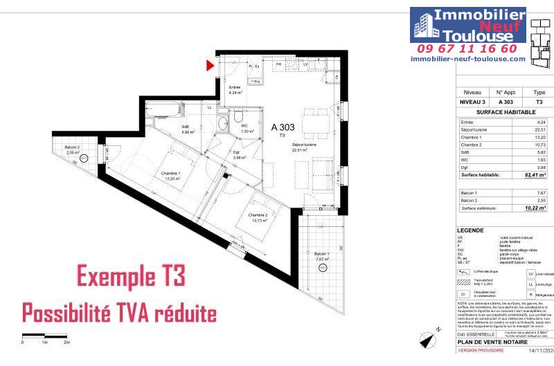 Appartements neufs à Toulouse Mirail - Programmes immobiliers neufs Bouygues Immobilier Fakto