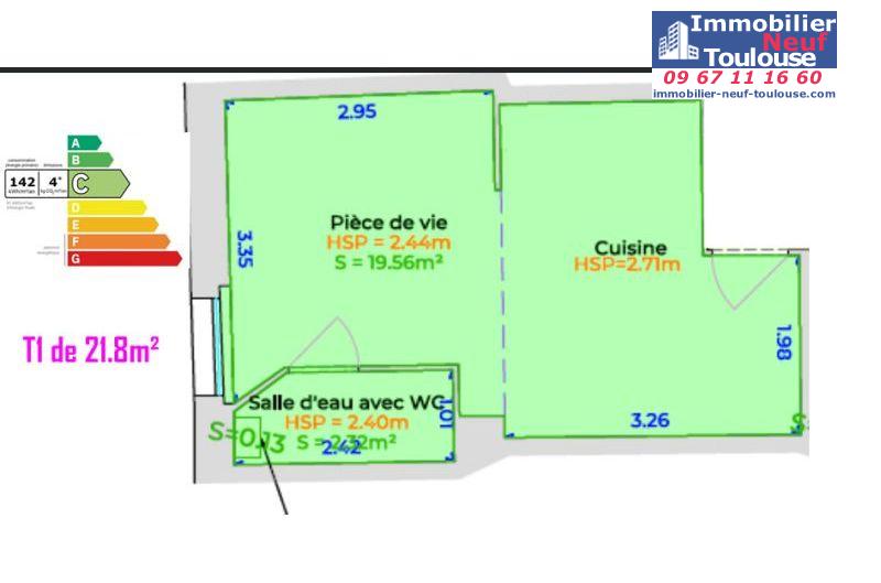 Appartements neufs à Toulouse Minimes - Programmes immobiliers neufs Carmine