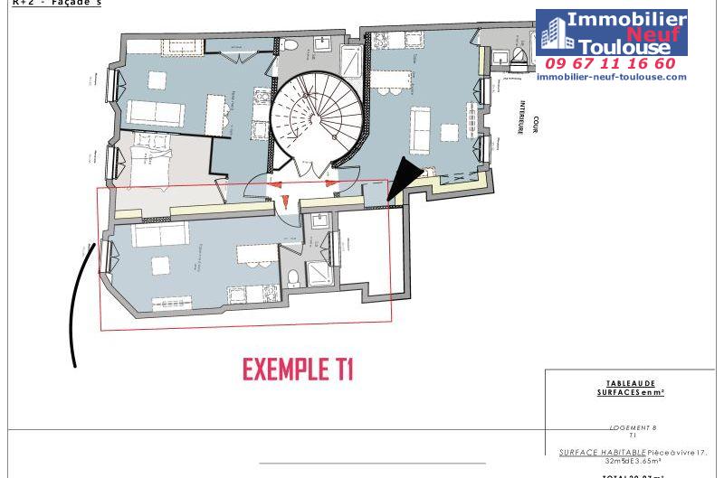 Appartements neufs à Toulouse Capitole