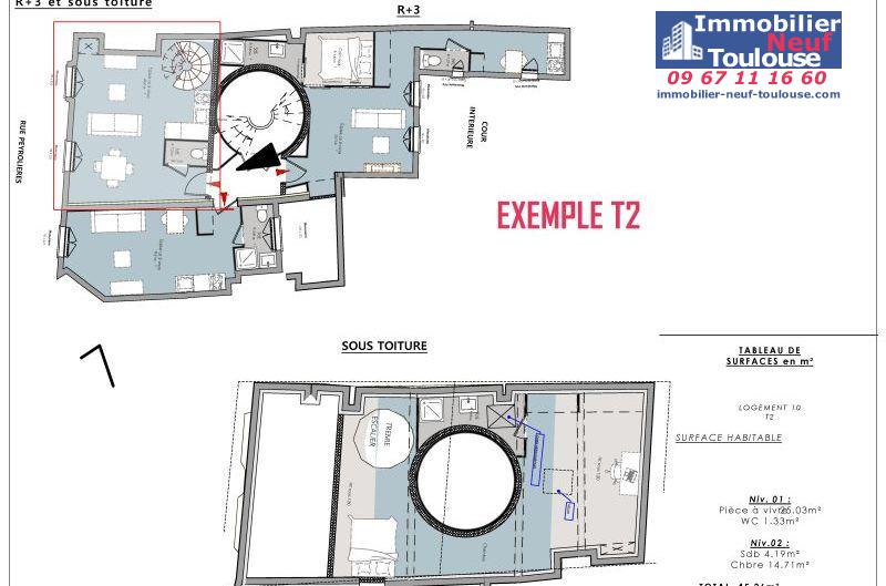 Appartements neufs à Toulouse Capitole