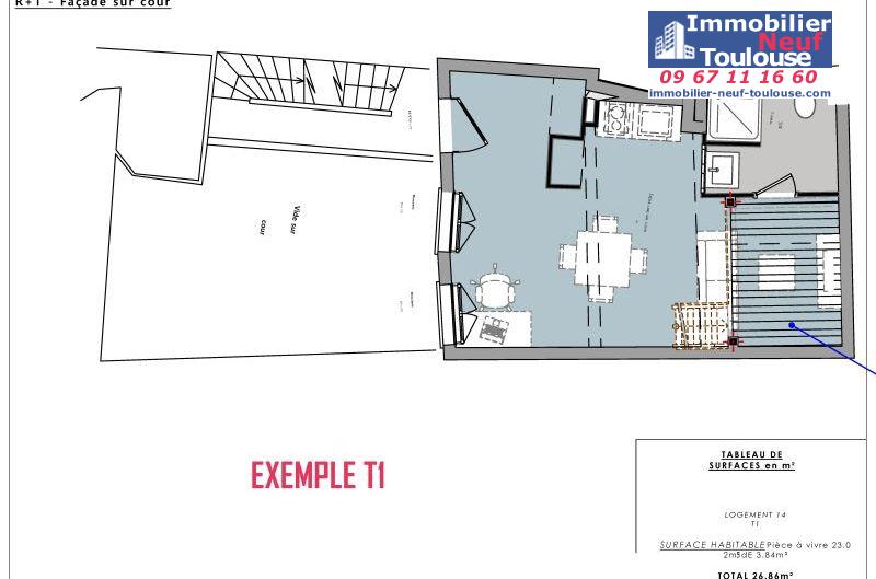 Appartements neufs à Toulouse Capitole