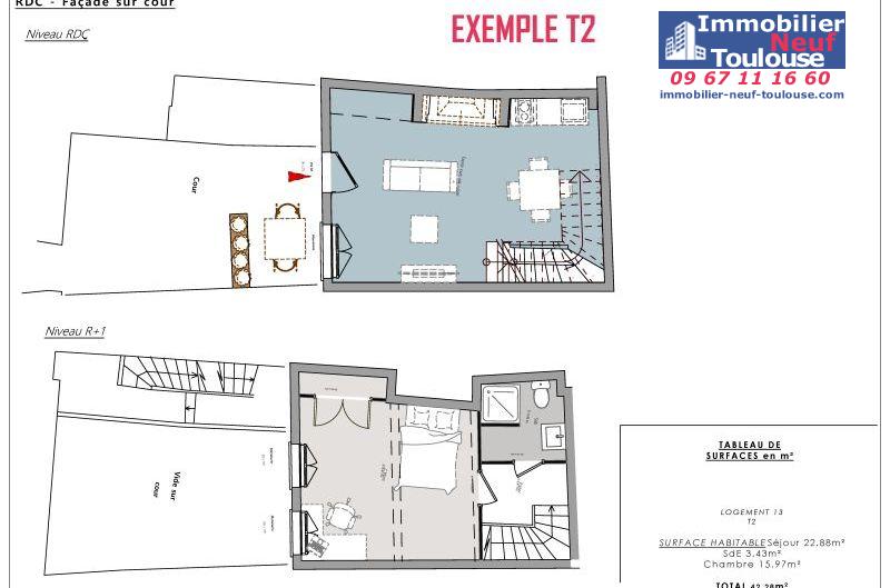 Appartements neufs à Toulouse Capitole