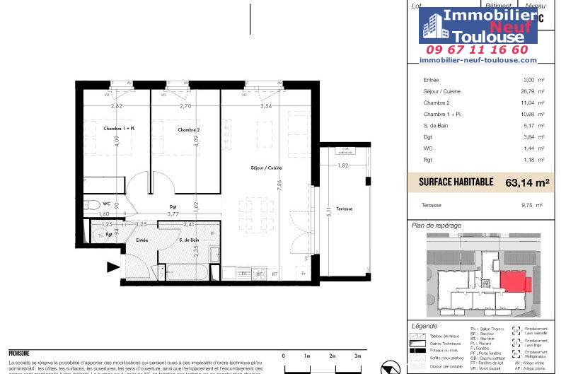 Appartements neufs à Gagnac-sur-garonne - Programmes immobiliers neufs Sporting GRANERO //