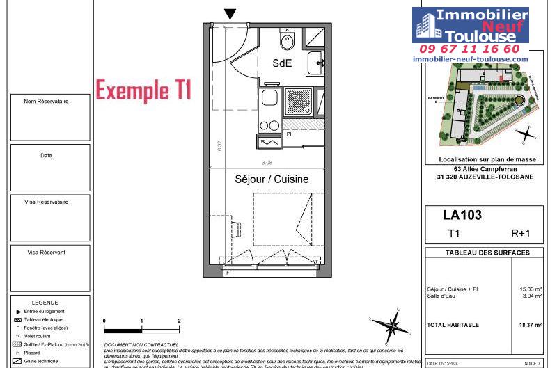 Résidence étudiante neuve à Auzeville Tolosane - Programmes immobiliers neufs Vinci CAMPUS TOLOSAN