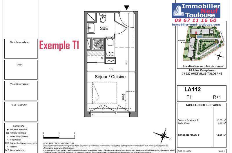 Résidence étudiante neuve à Auzeville Tolosane - Programmes immobiliers neufs Vinci CAMPUS TOLOSAN