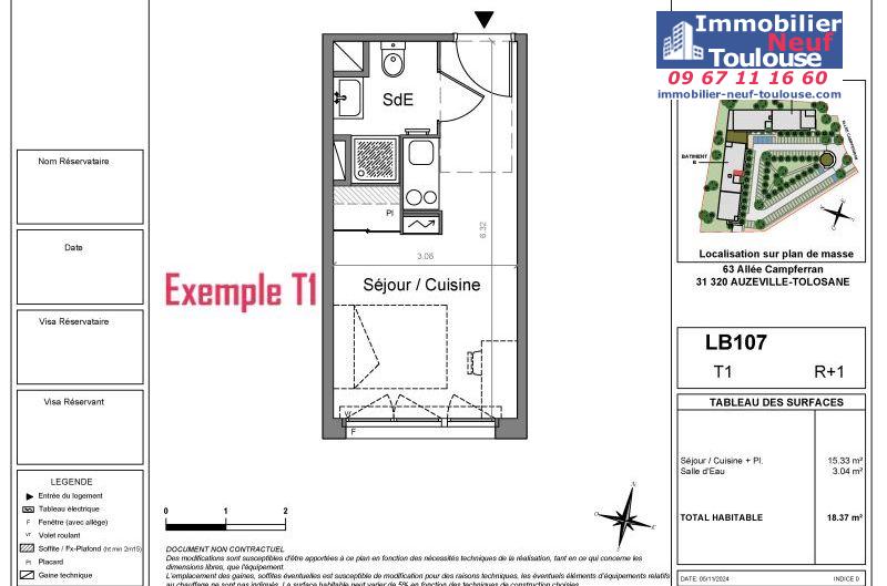 Résidence étudiante neuve à Auzeville Tolosane - Programmes immobiliers neufs Vinci CAMPUS TOLOSAN